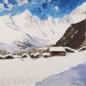 Preview: Eine idyllische Alpenlandschaft des Künstlers Armando Farina als Öl auf Leinwand