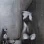 Preview: 2 Katzen Ira Tsantekidou Öl auf Leinwand von der Gallerie EinBild EinRahmen